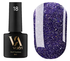 VALERI Flash Gel Polish Гель-лак світловідбивний 6 мл №018